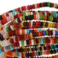 thumbnail image 4 of Mini de concha colorida de moda hecha , adorno de muñeca para mujer y Macarena Pulsera multicolor de concha, 4 of 8