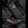 thumbnail image 2 of Langgg Crevice Storage Box Crevice Space Filler Universal Leather Organizer, 2 of 6