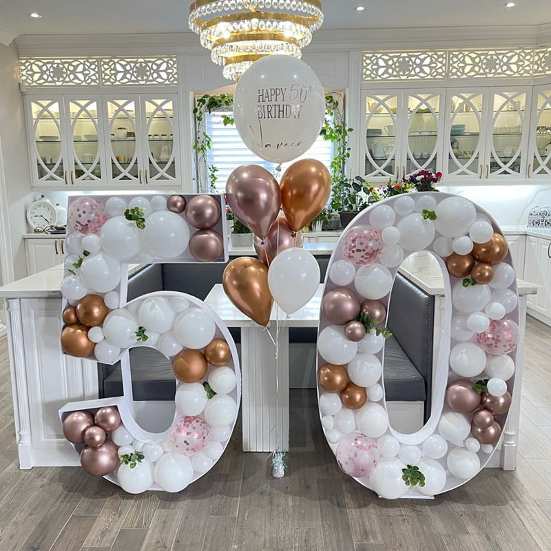 imprsv 3FT Marquee Light Up Numbers, Mosaic Numbers for Balloons, Number 1  Balloon Frame, Marquee Light Up Letters,1st Birthday Decorations, First