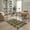 Green, Pattern 2, variant on ODIKA 3'x5' Ultra-Soft Throw Mat, Geometric Faceted Panel Contemporary Hallway Abstract School None Washable, Bare feet friendly, Easy Care Indoor rug for Bedside, Vanity