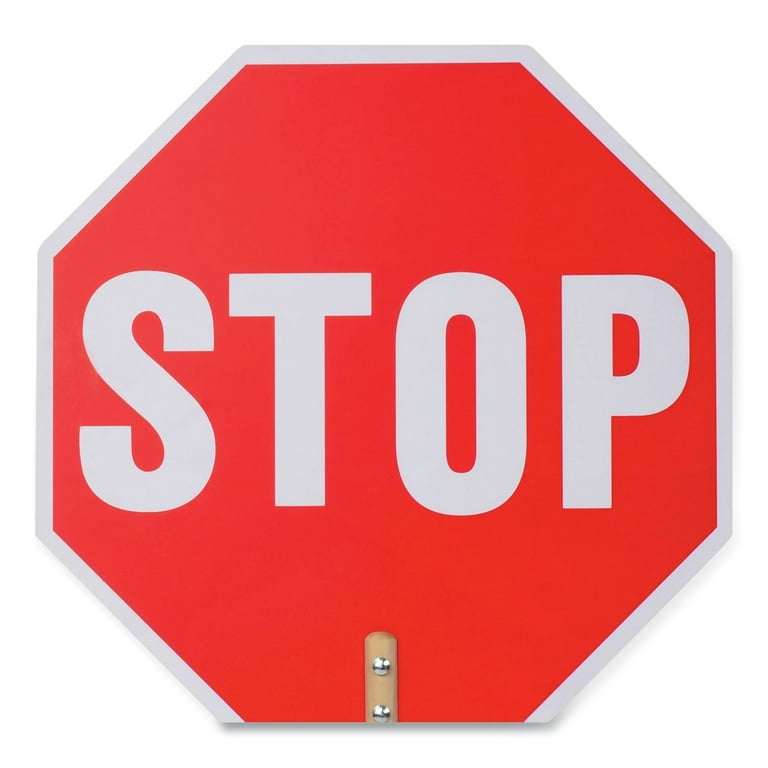 Handheld Stop Sign, 18 Handheld Stop Sign, 18