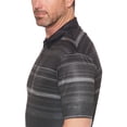 thumbnail image 2 of Ben Hogan Men's Performance Short Sleeve Printed Stripe Golf Polo Shirt, up to 5XL, 2 of 3