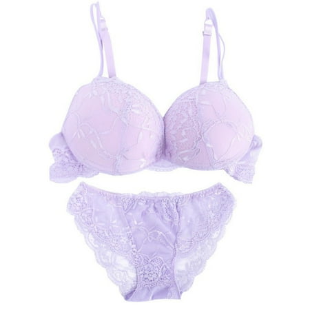 

Feiona Women Lace Bra Romantic Temptation Lace Bra Set Underwear Set