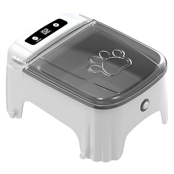 ACDANC Automatic Cat Feeder, Auto Pet Dispenser Sensor Timed Cat Feeder, Electric Food Dispenser Dry Feeding Pet Bowl for Small Dog