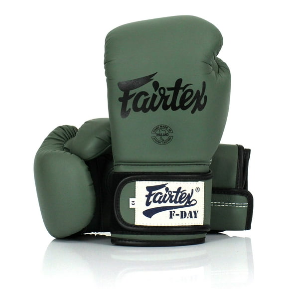 Guantes de boxeo Fairtex BGV11 Fday Muay Thai de 14 oz para hombre y mujer