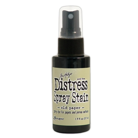 Tim Holtz Distress Spray Stains 1.9 fl. oz., bottle, old paper (pack of 3)