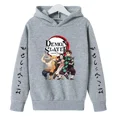 thumbnail image 3 of Nueva sudadera con capucha de Demon Slayer para primavera y otoño para niños, ropa para niños, sudadera con capucha de manga larga para niños, sudadera con capucha de Anime Yaiba, 3 of 5