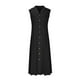 zanvin Summer Dresses 2023, Mode de Dégagement Women Automne Solide Causal Col Sans Manches Vacances Bouton Dress – image 5 sur 5