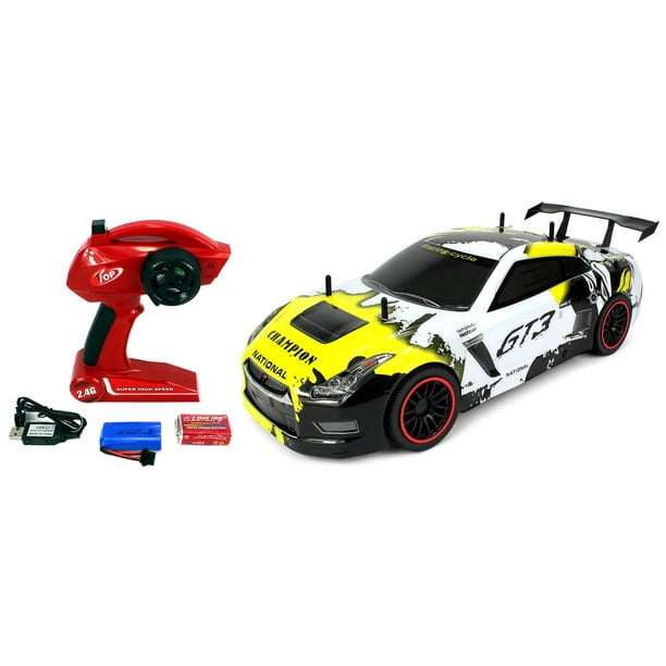 Velocity Toys Remote Control 2.4 GHz 1:10 Scale RTR GT3 Racer Supercar ...