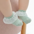 thumbnail image 5 of 6 pairs baby girl socks newborn ruffle lace stockings Princess tassel knitted cotton socks, 5 of 5