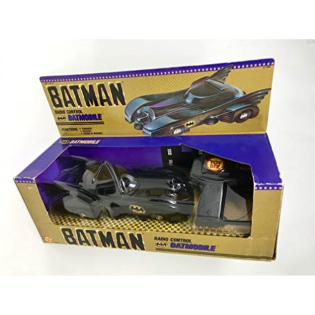 Toy Biz Batman Radio Control Batmobile RC Remote Controlled 1989 Car Vehicle - Walmart.com