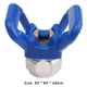 thumbnail image 2 of Boquilla de punta plana para pistola de pintura sin aire de alta presión para pulverizador (azul), 2 of 4