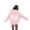Pink, variant on Girls Kids Graphic Zip Hoodie Sweatshirt for Casual Wear Comfort Knit Apparel for Girls Hoodie with Playful Print Size 4-5 Years