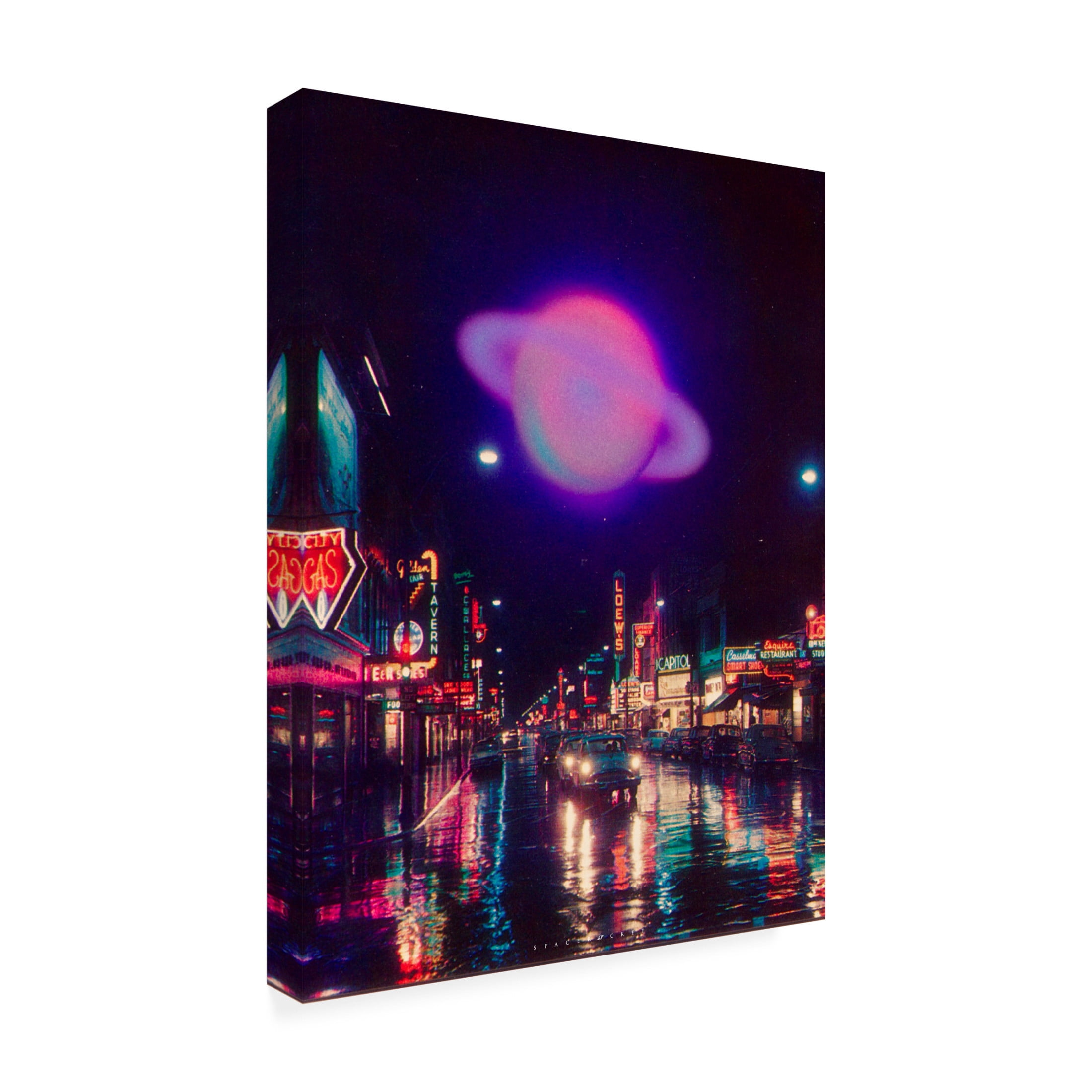 Trademark Fine Art spacerocket art 662 Canvas Wall Art