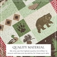 thumbnail image 2 of Great Bay Home Rustic Lodge Reversible Reversible Quilt Set With Shams (Full / Queen, Wilder), 2 of 6