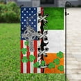thumbnail image 6 of Irish And American Flag - House Flag (29.5" x 39.5"), 6 of 10