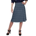 thumbnail image 1 of Moomaya Jupe Imprimée pour Femmes en Poly Spandex Tenue Décontractée Été Jupe pour Filles, 1 of 5