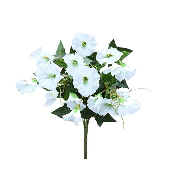 Artificial Petunia Flower Bouquet, Simulation Plant For Home Decoration Garden Wall Arrangement, Hanging Vine