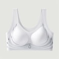 thumbnail image 3 of VISALY Sports Bras for Women High Support, High Support Adjustable Strap Full Coverage Up Bras Comfortable No Underwire Wireless Bras, Backless Bra, Bras, Sleep Bra (Light Blue, XXL), 3 of 7