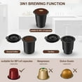 thumbnail image 4 of SiFENE 3-in-1 Single Serve Coffee Maker - Removable Water Reservoir - Red, 4 of 8