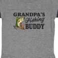 thumbnail image 3 of Inktastic Grandpa's Fishing Buddy Boys Baby Bodysuit, 3 of 4