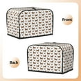 thumbnail image 3 of Honeii Labrador Retriever Dog Print 2 slice Toaster Cover, Two Slice Toaster Dust-proof Cover For Kitchen Small Appliance and Fingerprint Protection, 3 of 7
