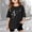 Black, variant on AWZXDE Kids' Graphic Oversized Tee Children Girls Short Sleeve Letter T Shirts Summer Comfy Casual Crewneck Basic Tops Pink,9-10