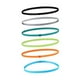 thumbnail image 1 of 6 diademas elásticas para correr y sudar para mujer, antideslizantes y deportivas, para fitness, 1 of 6