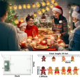 thumbnail image 3 of Luces Navideñas en Cadena Ganeen de Pan de Jengibre 20 LED 3 m a Batería, 3 of 6