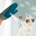 thumbnail image 4 of KMWGRE Pet Grooming Mist Glove with Micro Fine Spray Technology for Dander and Loose Hair Removal Blue 20x14cm, 4 of 6