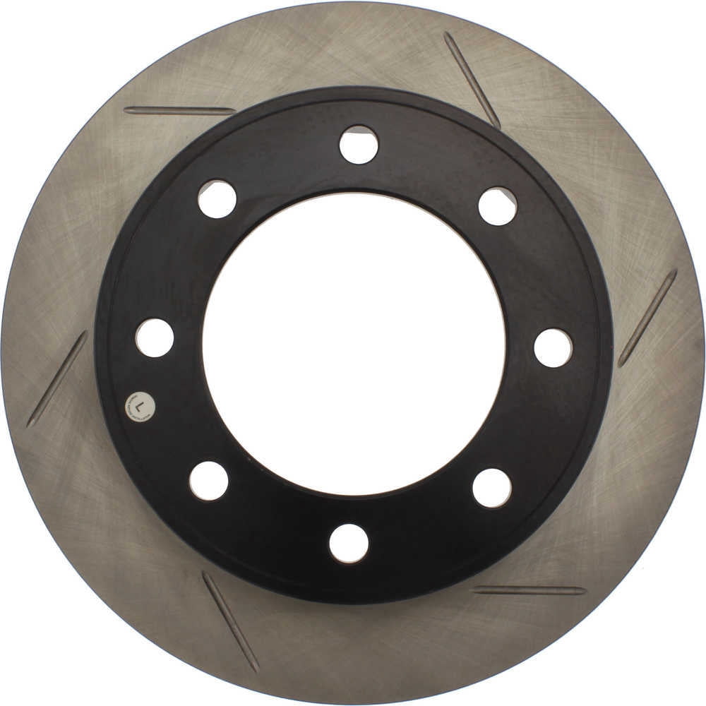 StopTech Power Slot 00-05 Ford Excursion / 99-04 F250/F350 Front Right Slotted CRYO Brake Rotor