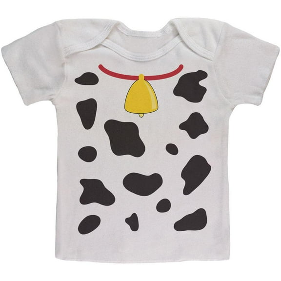 Halloween Cow Costume Baby T Shirt White 24 Month