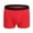 1pc Red, variant on Large Men Briefs Boxers Men's Sports Cotton Printed Seamless Breathable Four Corner Underwear And Flat Corner Pants