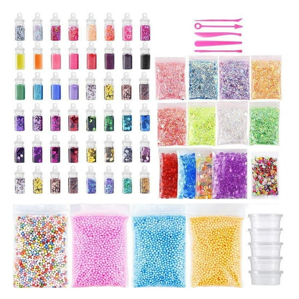 Kit de suministros hecho DIY, rebanada , rebanadas de , contenedores, Kit de fabricación para niñas, niños,