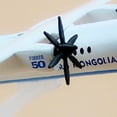 thumbnail image 4 of Fun Play Model 1:400 Scale Mongolia Fokker 50 Aircraft Model Gift for Aviation Enthusiasts, 4 of 11