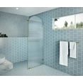 thumbnail image 2 of Glass Warehouse ARC-FL-32-PB Maven 86-3/4" High X 32" Wide Shower Screen Frameless Shower, 2 of 7