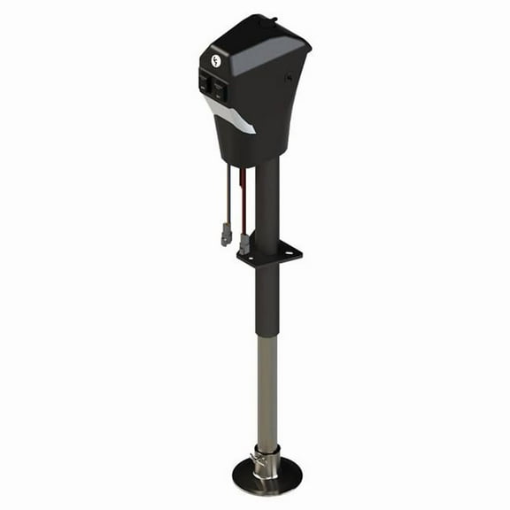 Lippert Components 421366 Electric TT Leveling Tongue Jack, Black