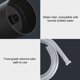 thumbnail image 4 of Bomba Agua Botella Cuantitativa Recargable Inteligente Gran Cubo Sin Ruido con Cable USB Ideal para Hogar Oficina Uso Exterior Gris Oscuro, 4 of 5