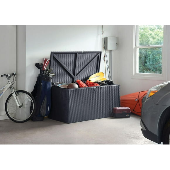 Contenant rangement Spacemaker®, Natté, Anthracite