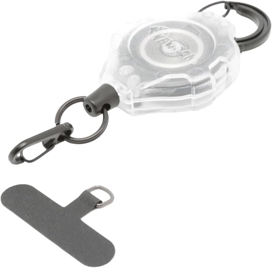 KEY-BAK Ratch-It Retractable Anti-Theft Phone Tether Cell Phone Lanyard  with Carabiner & Universal Smartphone Case Anchor Clear - Walmart Business  Supplies