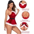 thumbnail image 4 of Monos de Navidad para mujer, pijama, lencería Sexy, ropa interior erótica, Bikini, Babydoll, Cosplay porno, ropa interior de peluche, 4 of 4