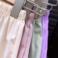 thumbnail image 5 of Gubotare Infant Pants Girl Toddler Baby Cute Striped Pants Cotton Linen Baggy Sweatpants Boys Girls Soft Breathable Comfort Elastic Waisted Pants 2T 3T (Pink,2-3 Years), 5 of 8