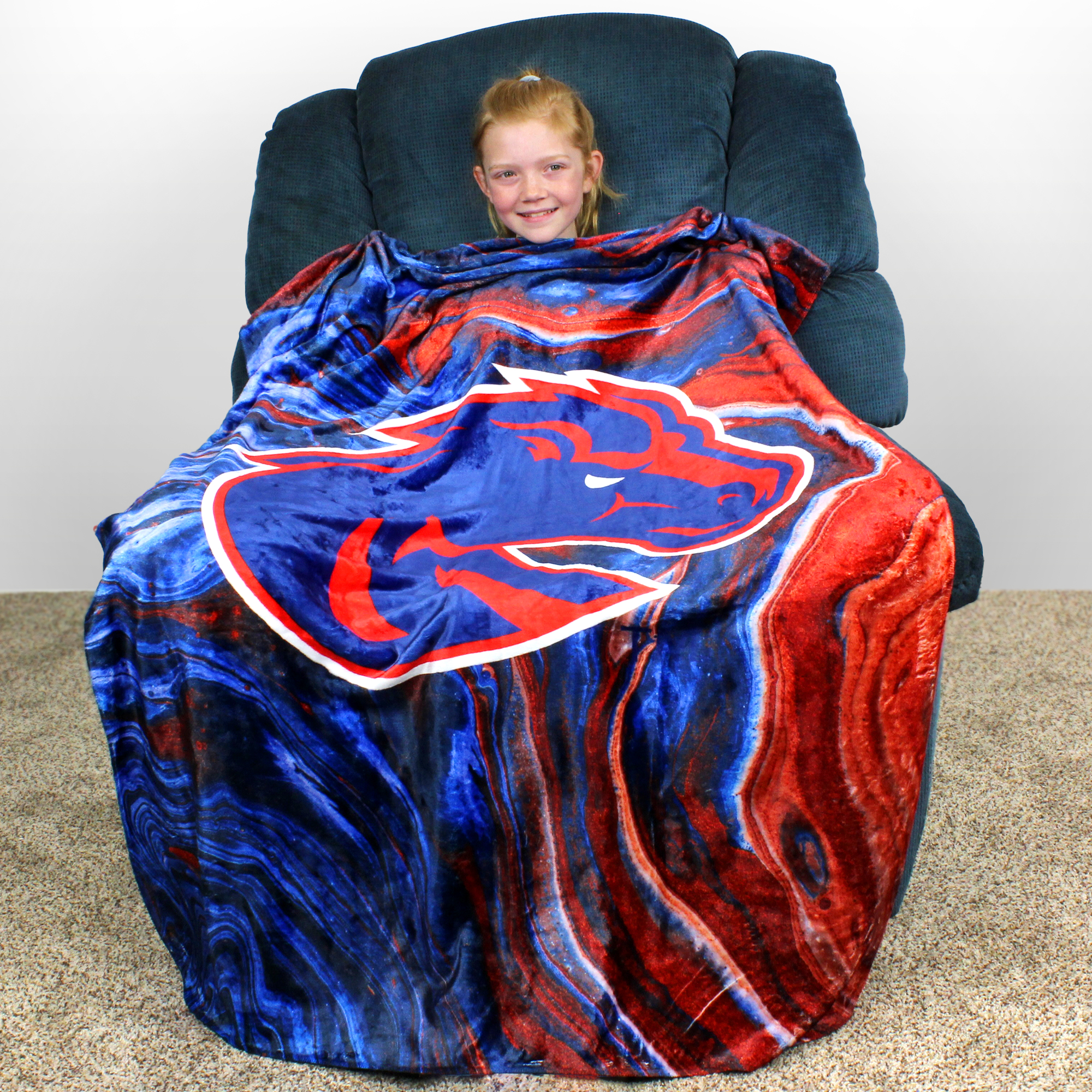 College Covers Boise State Broncos Sublimated Soft Throw Blanket, 42" x 60" - image 3 of 5