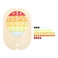 thumbnail image 1 of para clasificación de forma de color juguetes educativos para niños Toyes Cognición de educación temprana Juego de mesa de juguete para niños 1 globo de set, 1 of 9
