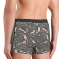 thumbnail image 5 of Bingfone Hedgehogs and Flowers1 Men's Underwear - Casual Stretch Boxer Briefs-Large, 5 of 9
