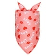 thumbnail image 3 of Baberos triangulares para perros, lindo paño para eructar para perros, regalo de cumpleaños, gatos, día de San Valentín Yuyangstore Cuello de pañuelo, 3 of 8