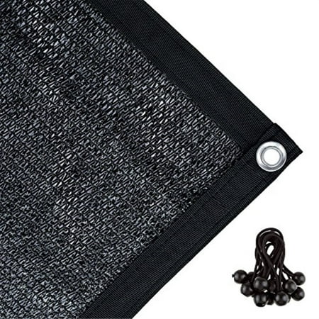 Agfabric 70% Sunblock Shade Cloth with Grommets for Garden Patio 10â€™ X 20â€™,