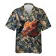 thumbnail image 3 of Camisa hawaiana con estampado de serpiente de terror para hombre, divertida camisa hawaiana con estampado 3D de serpiente, blusas casuales de verano de manga corta con solapa, 3 of 5
