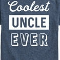 thumbnail image 3 of Instant Message - Coolest Uncle Ever - Men's Short Sleeve Graphic T-Shirt, 3 of 6