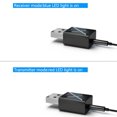 thumbnail image 4 of USB Bluetooth Receptor 3.5 Adaptador de transmisor de audio para TV / PC Altavoz de auriculares, 4 of 9